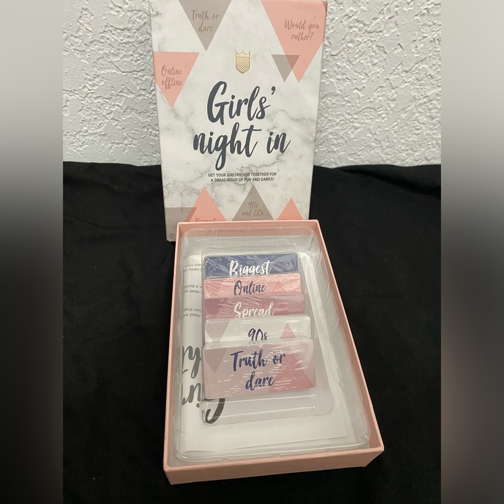 Girls Night In Card Game.